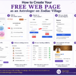 How to create your own web page at Zodiac Village | Teach astrology, consult online and become a certified vendor