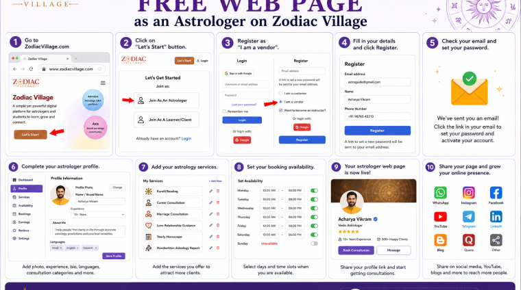 zodiace village next step