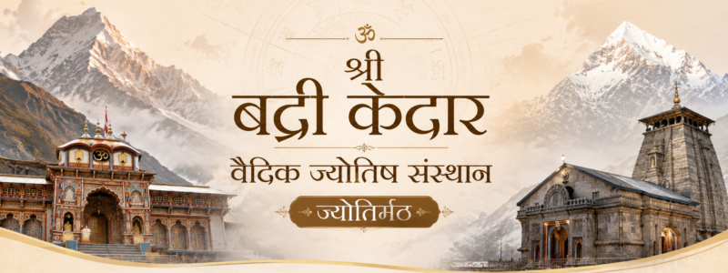 श्री बद्री केदार वैदिक ज्योतिष संस्थान ज्योतिर्मठ