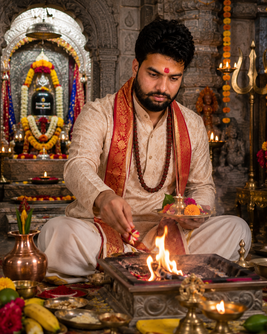 priyanshu ji next pooja